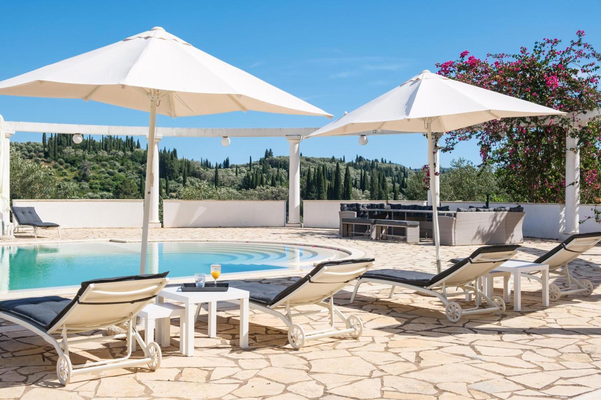 Cecilia Exclusive Villa Corfu Doukades Exterior foto